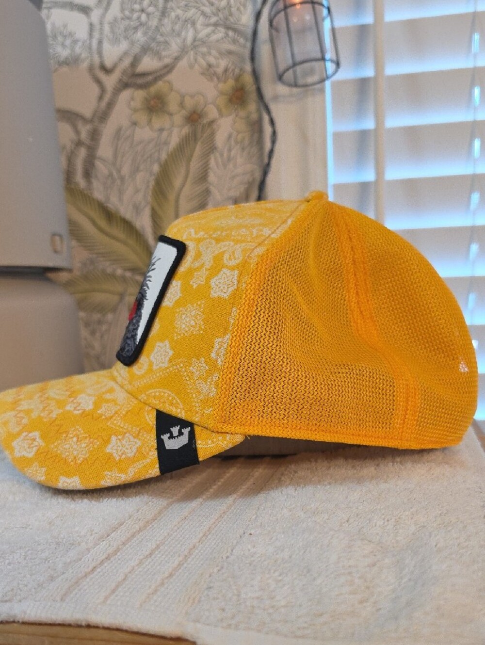 Goorin Bros Yellow The Farm Patch Trucker Hat - Picture 5 of 6
